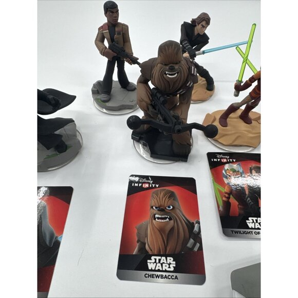 Disney Infinity 3.0 Star Wars Figures with Cards & Disc Lot of 17 - Picture 7 of 12